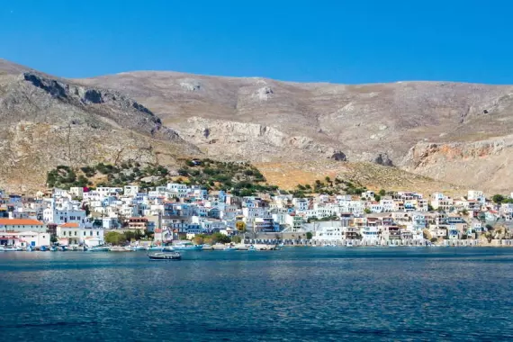 Vue sur Kalymnos, île du Dodécanèse