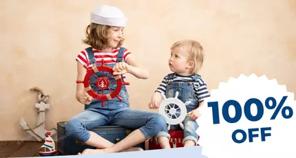 🌊 Les enfants voyagent gratuitement!