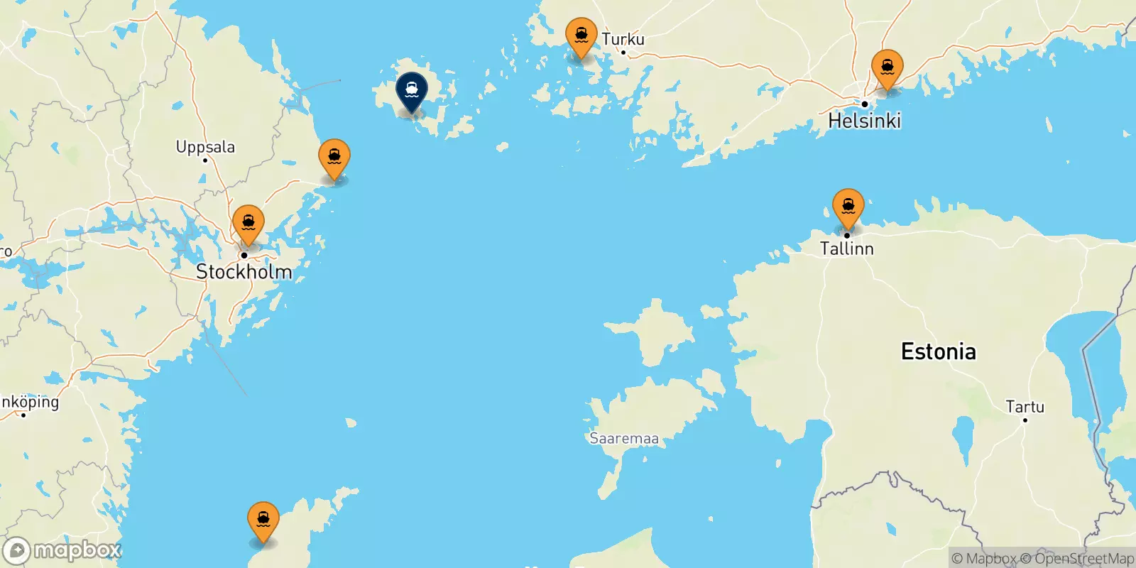 Ferry pour Mariehamn