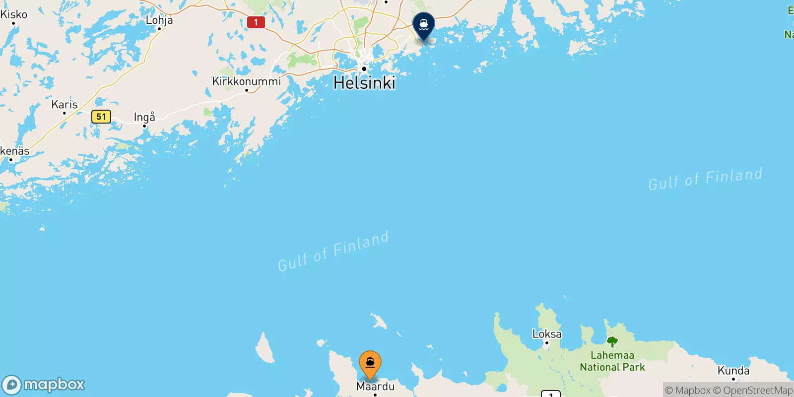 Ferry de Muuga pour la Finlande