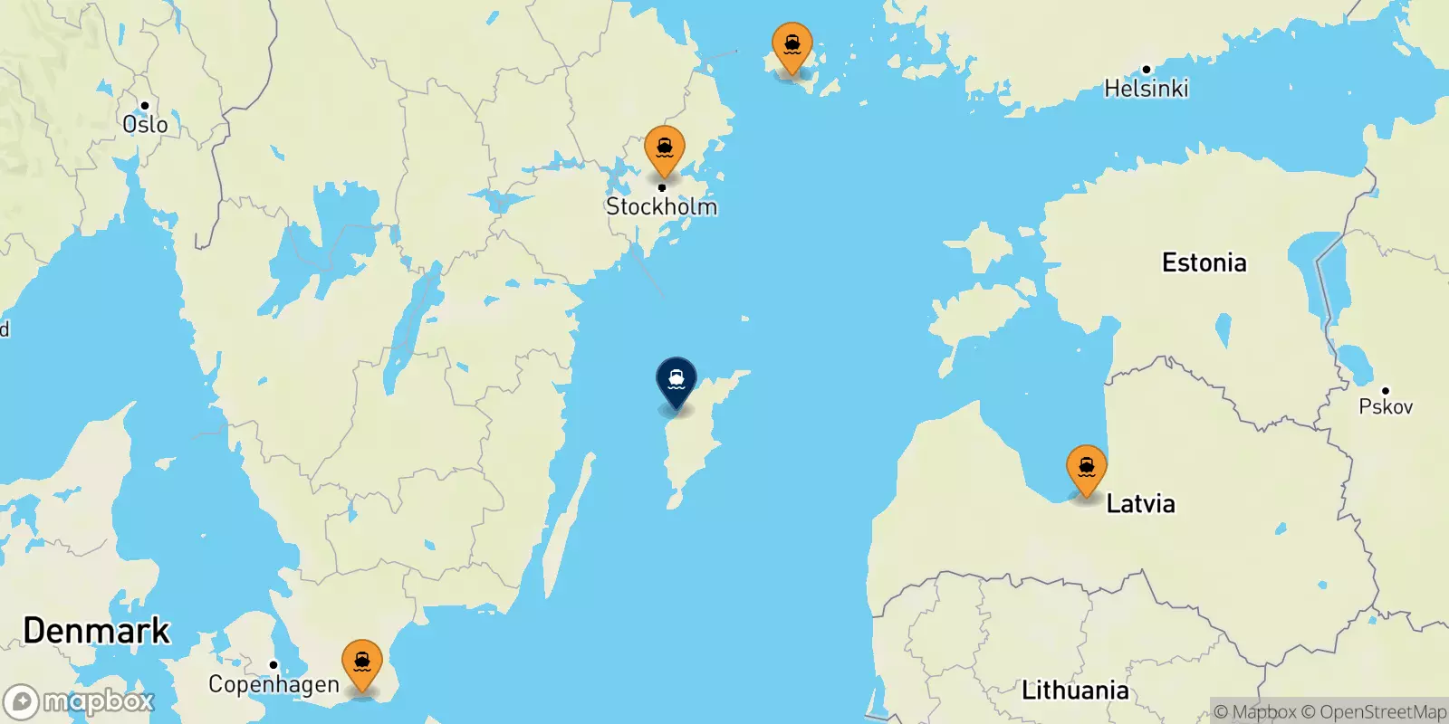 Ferry pour Gotland