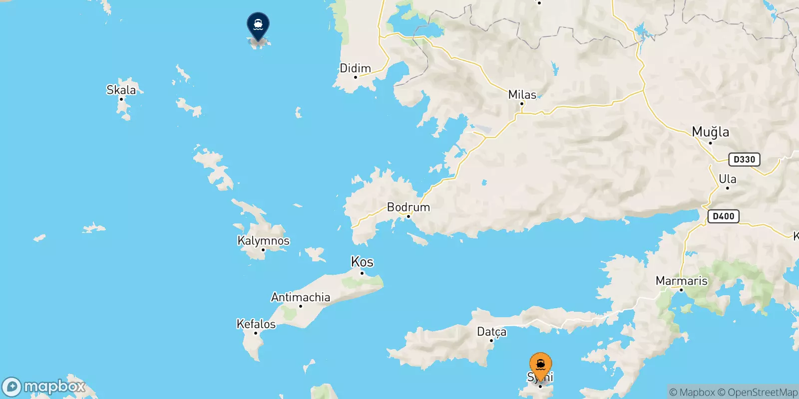 Ferry de Symi pour Agathonissi