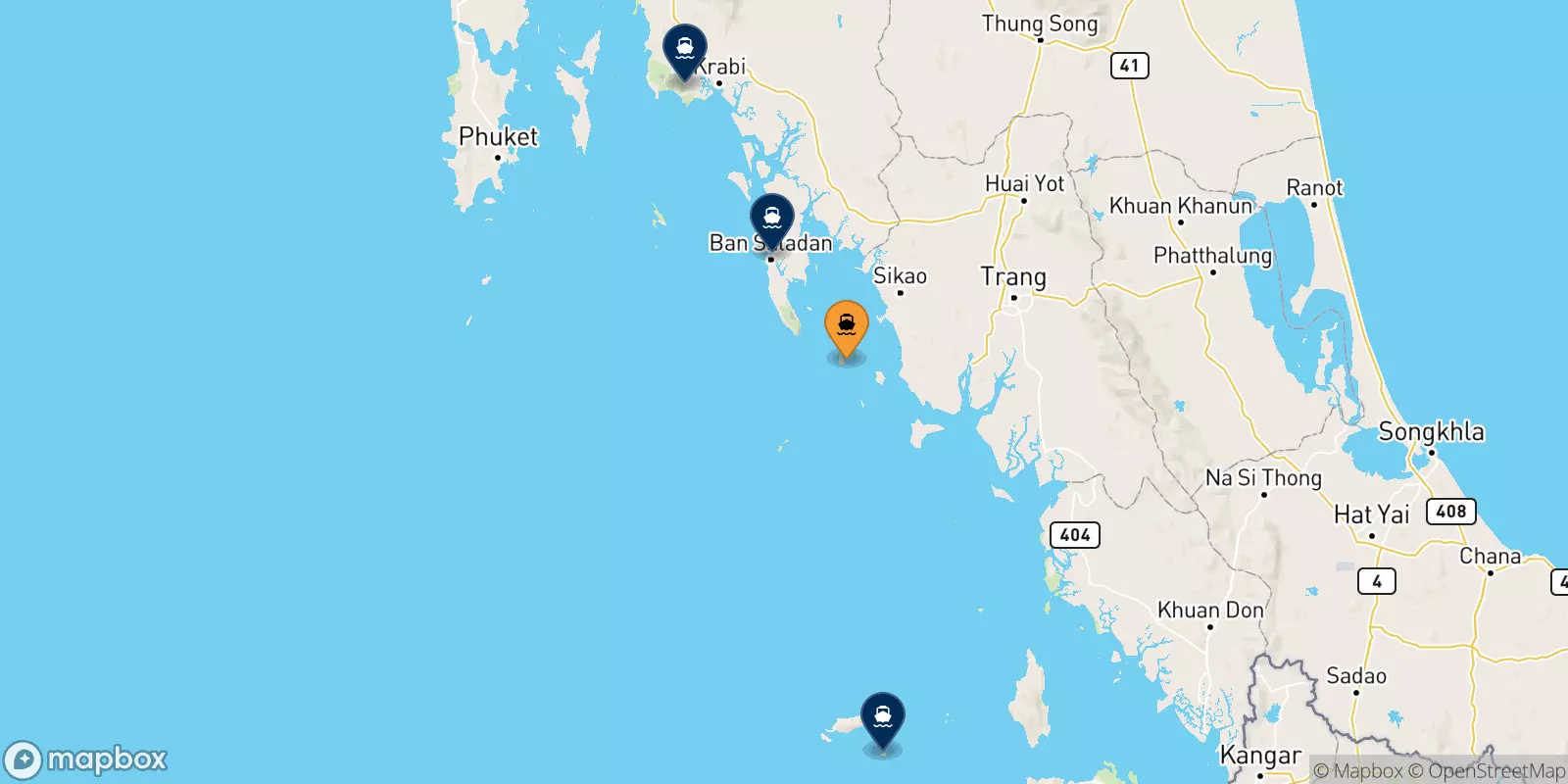 Ferry de Koh Ngai