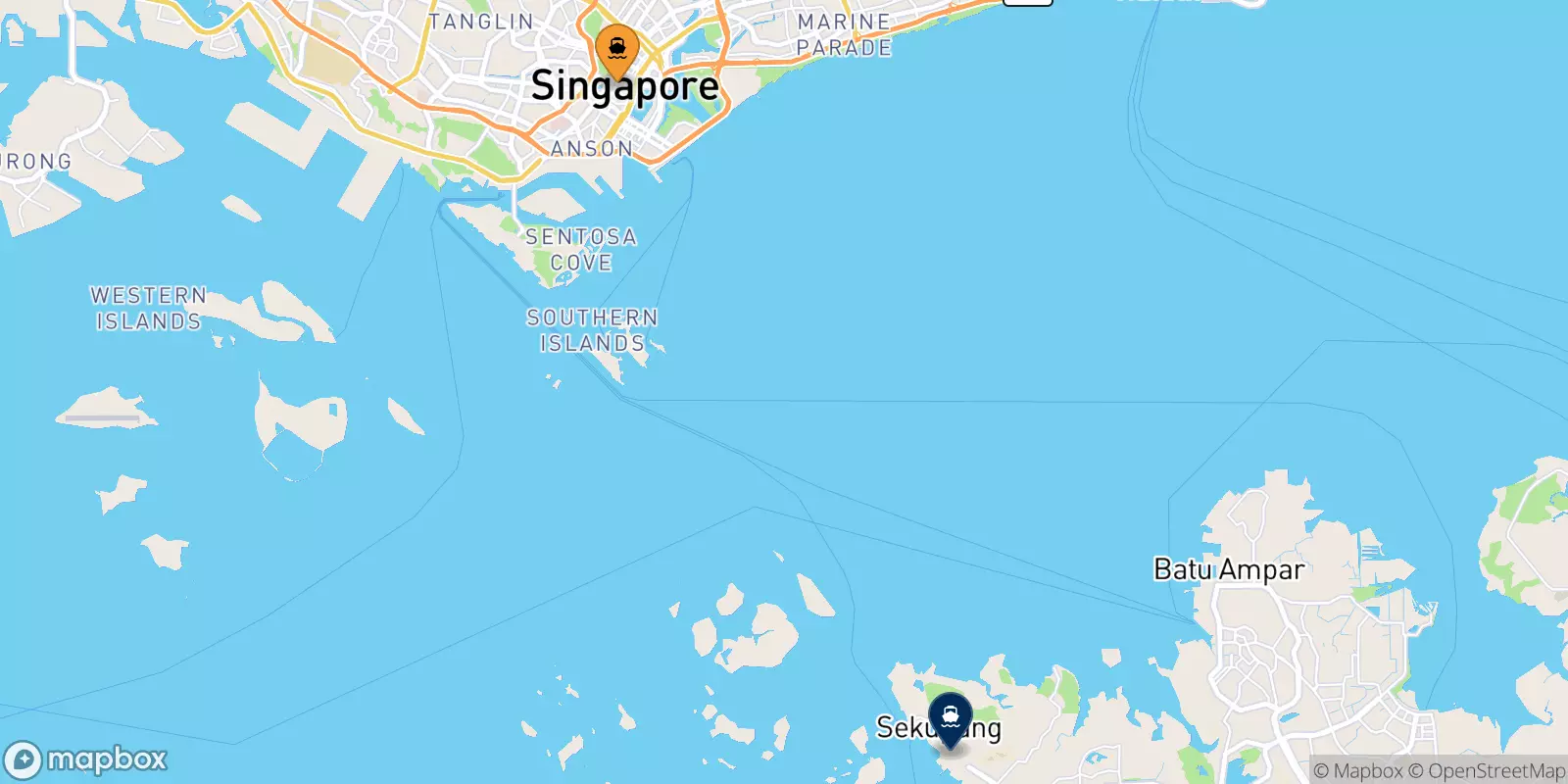 Ferry de Singapour pour Sekupang