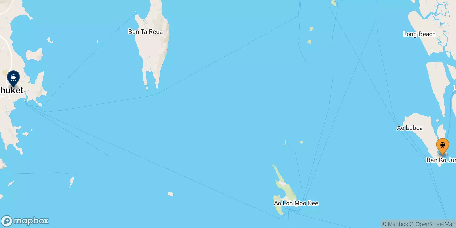 Ferry de Koh Jum pour Phuket (Rassada Pier)
