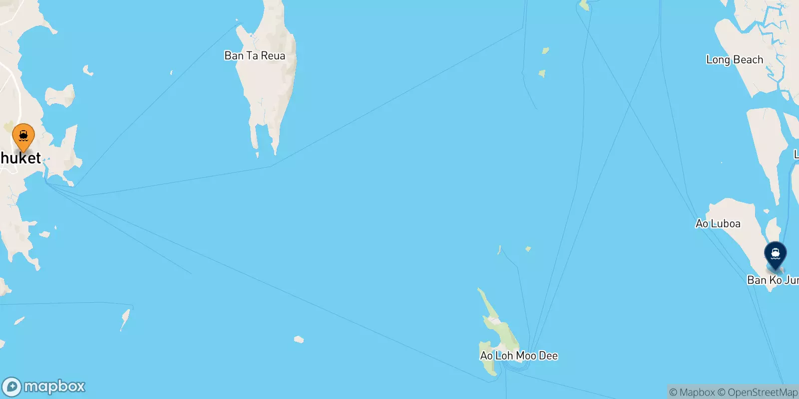 Ferry de Phuket (Rassada Pier) pour Koh Jum