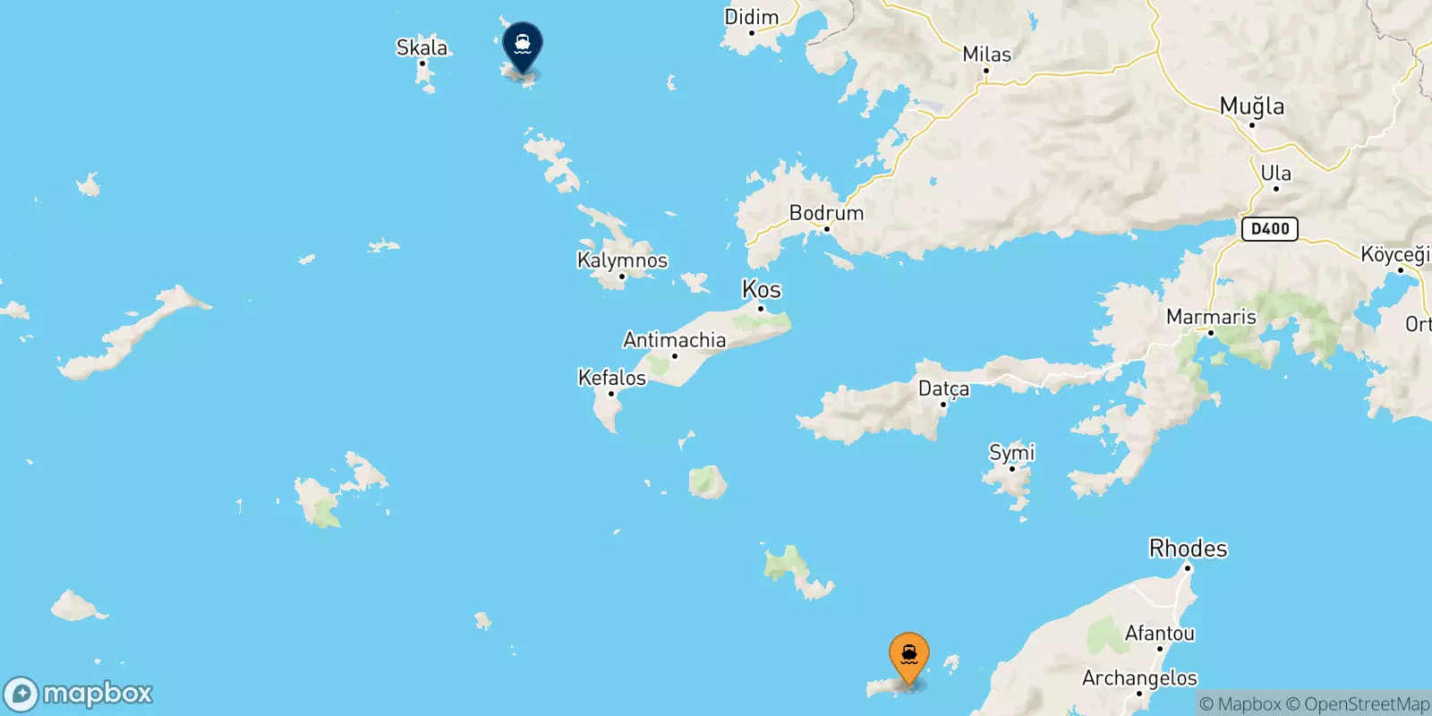 Ferry de Chàlki pour Lipsi