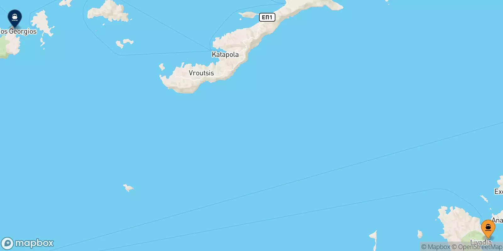 Ferry de Astypalea pour Iraklia